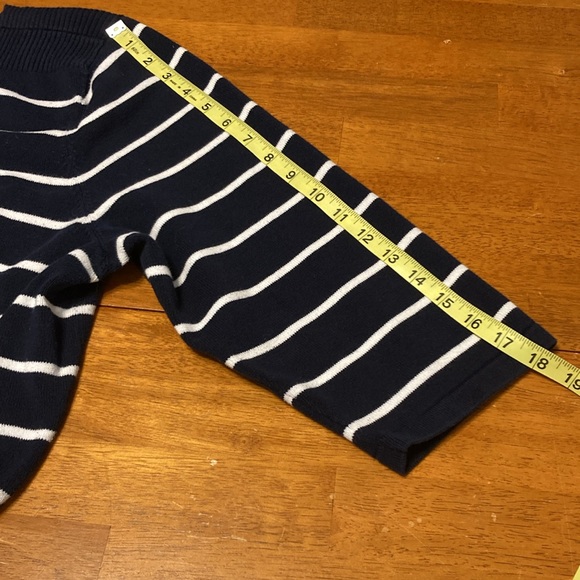 Lauren Ralph Lauren Womens Size 3X Plus Size Pullover Sweater Striped Navy White - Picture 11 of 11
